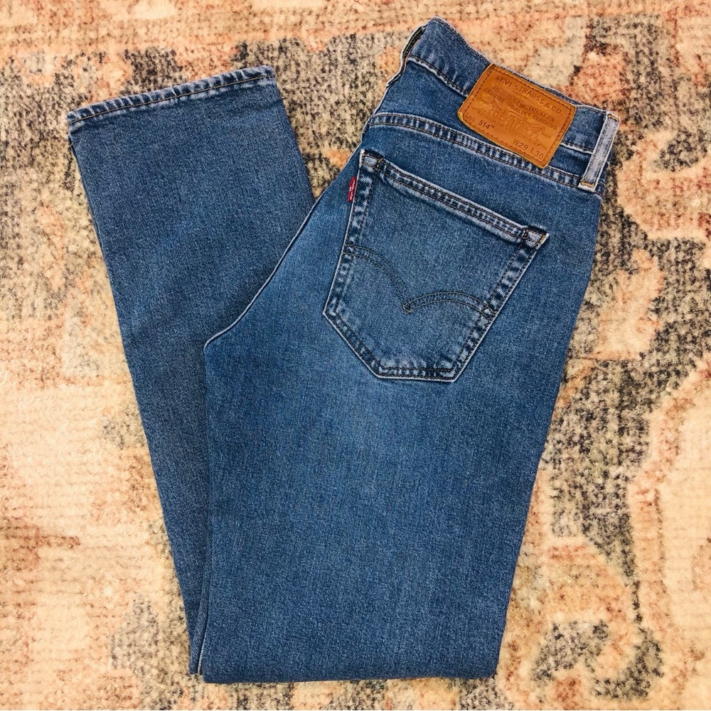 Levi’s 514 jeans 29/30 with big E on red tag